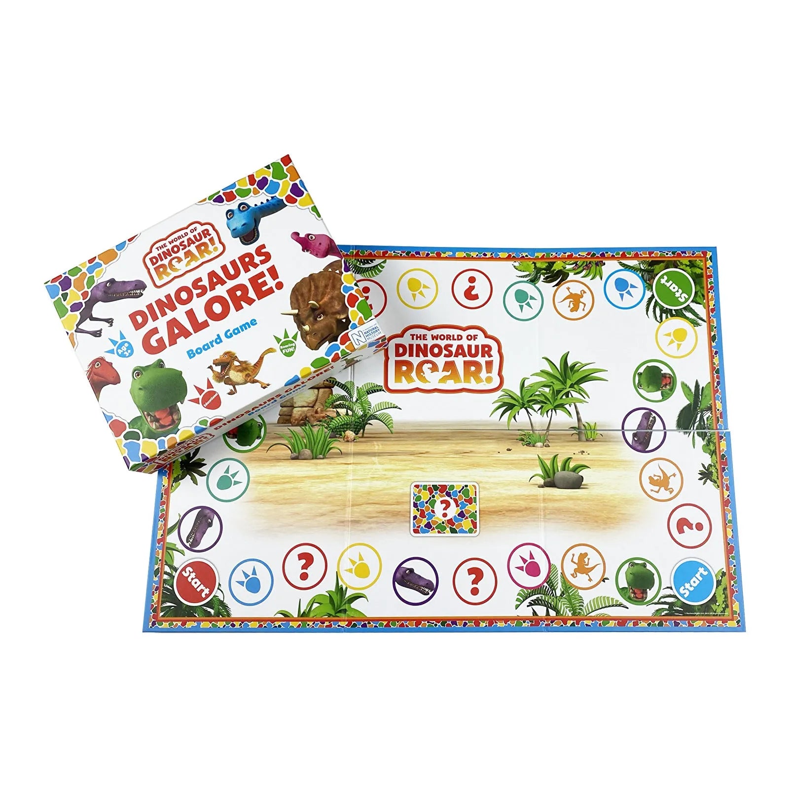 Challenging puzzles The World of Dinosaur Roar! Dinosaurs Galore! Board Game