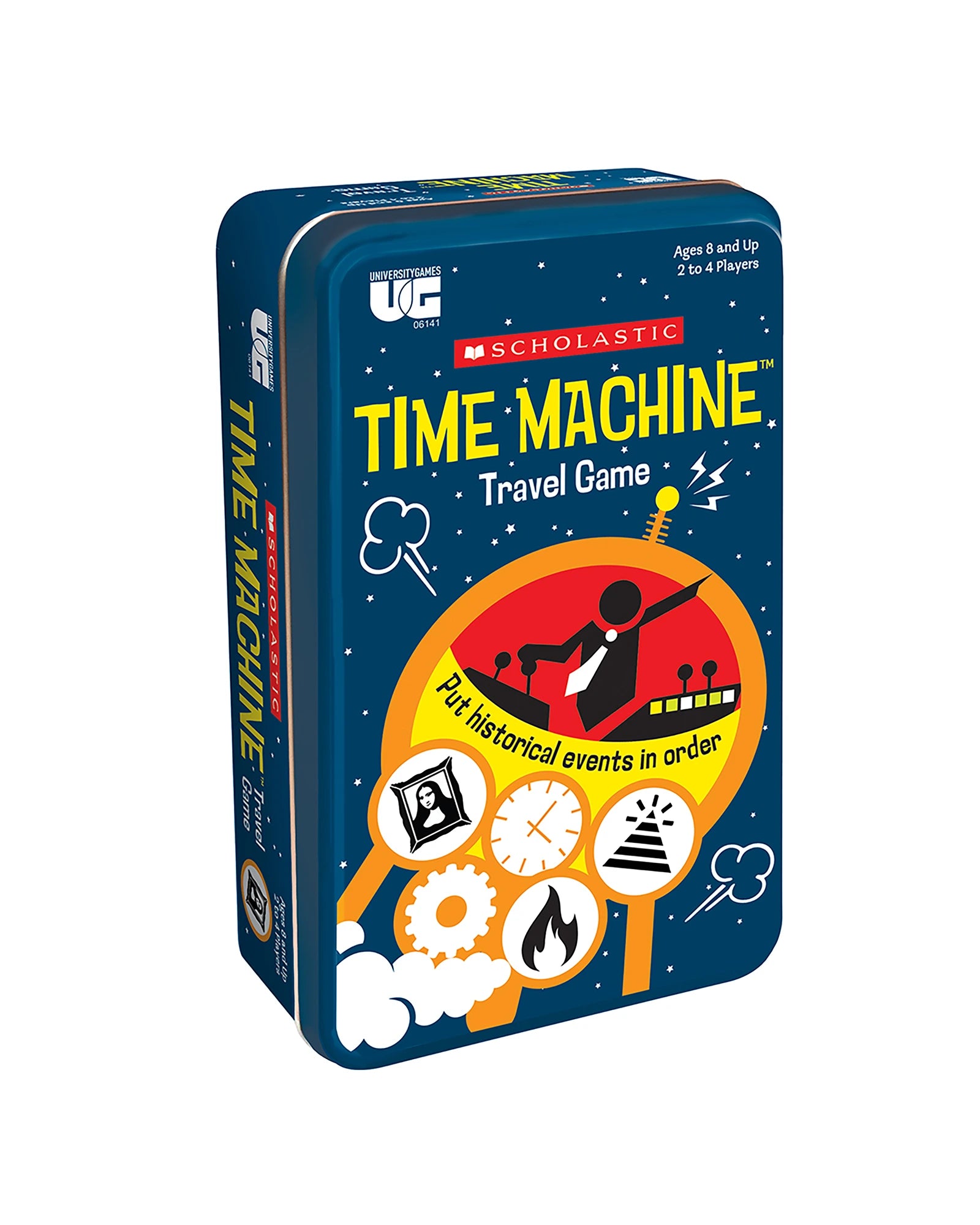 Casual games Tinned Game Scholastic Time Machine Travel Game