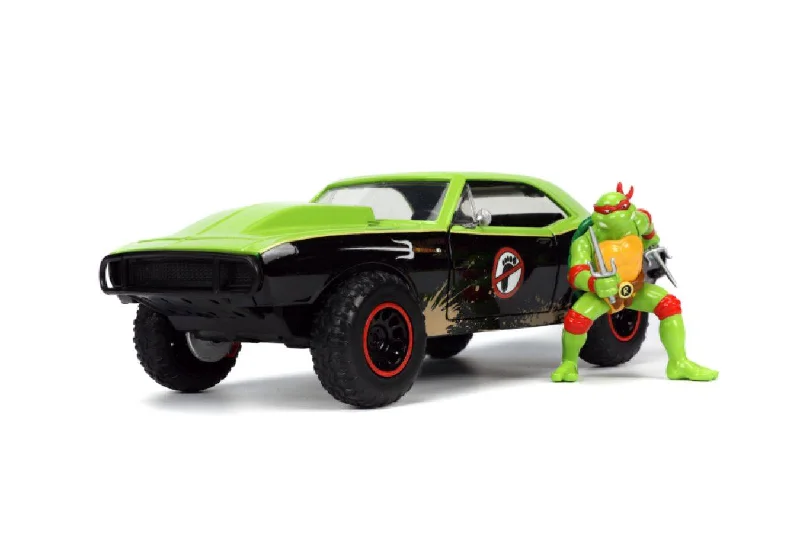 Durable toysTeenage Mutant Ninja Turtles (TV 1987) - 1967 Chevrolet Camaro with Raphael 1:24 Scale Durable toysTeenage Mutant Ninja Turtles (TV 1987) - 1967 Chevrolet Camaro with Raphael 1:24 Scale