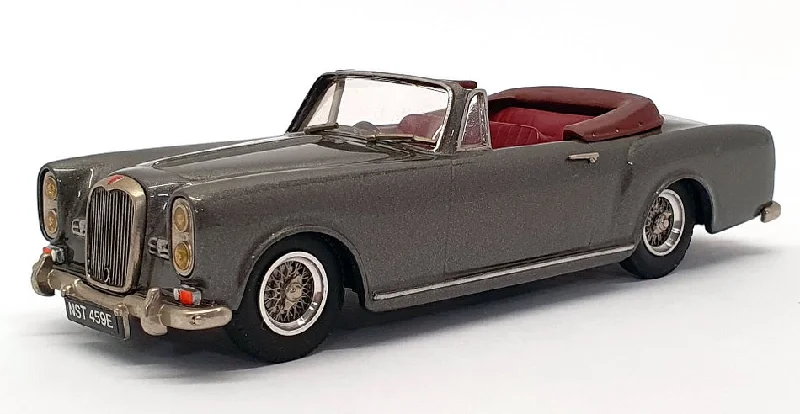 Fun toy carsTop Marques 1/43 Scale HE8 - 1966-67 Alvis TF Convertible - Dark Silver