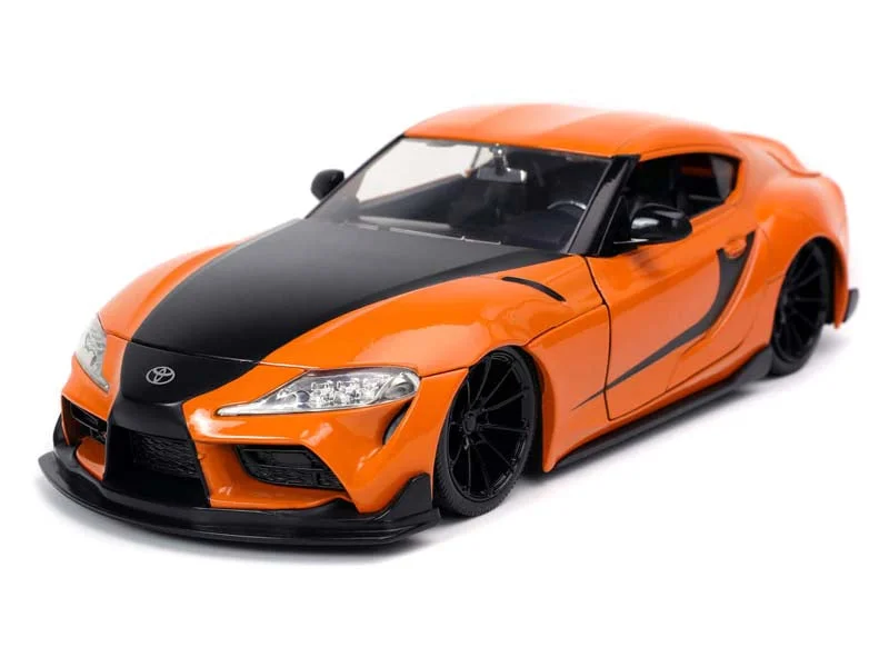 High-quality toy cars Toyota Supra - Orange w/ Black Stripes (Fast & Furious 9) Series Diecast 1:24 Scale Model - Jada 32097 High-quality toy cars Toyota Supra - Orange w/ Black Stripes (Fast & Furious 9) Series Diecast 1:24 Scale Model - Jada 32097