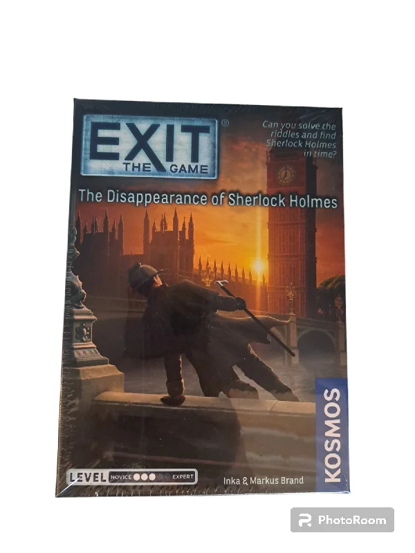 Engaging puzzlesExit - The Disappearance of Sherlock Holmes