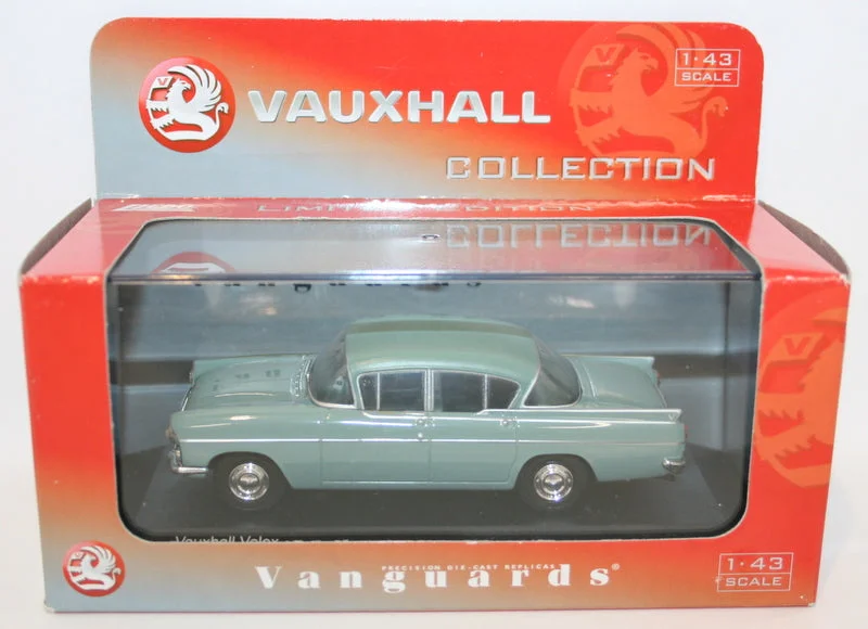 Playful toys Vanguards 1/43 Scale Diecast VA06408 - Vauxhall Velox - Alpine Green