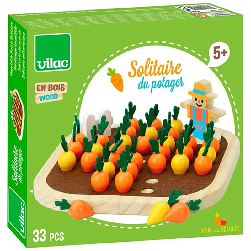 Fun gamesVilac Spil Solitaire Gartnerens Grøntsager
