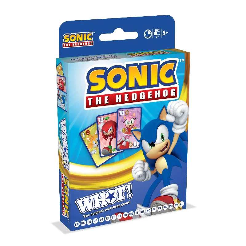 Age-appropriate puzzles Whot Sonic The Hedgehog Game