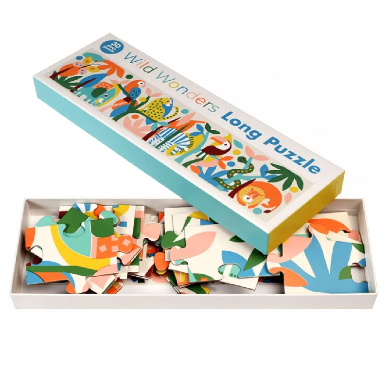 Interactive games Wild Wonders Long Puzzle