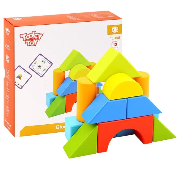 Multi-level puzzles Wooden Block Game - Tooky Toy