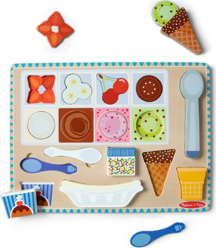 Strategic puzzles Wooden Ice Cream Puzzle